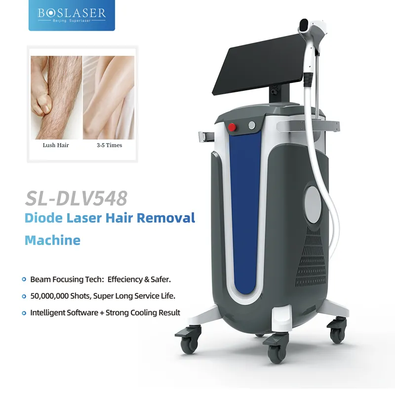 Ice Diodo Trio 3 Wave Machine Best Laser Hair Removal Machine For Salon 4 Waves Titanium Medical Laser Hair Removal At Home