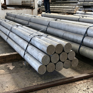 Aluminum Billets 6005 6000 Series <b>Alloy</b> ASTM JIS Standard Industrial Machining Extrusion Profile Bars Extrusion Use Inal <b>Metal</b> - Product Image 1