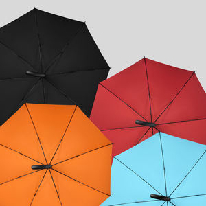 बड़े आकार का सीधा वाटरप्रूफ जे हैंडल पुरुष यूवी सन डबल कैनोपी कस्टम लोगो मुद्रित विंडप्रूफ बिजनेस गोल्फ छाता - Product Image 4