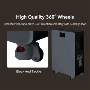 Batería de Litio-Hierro-Fosfato (LiFePO4) de 51.2V para Almacenamiento de Energía Doméstica, Marca Privada OEM, 5kWh 10kWh 15kWh, LCD, BMS, CAN, RS485, 20 Idiomas, Incluido Árabe - Product Image 3