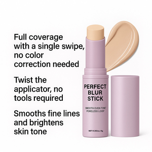 Corrector en Barra con Ácido Hialurónico Hidratante, Fórmula Ligera, se Mantiene en su Lugar de Forma Natural, Cubre Imperfecciones, Blanqueador, Antiarrugas - Product Image 2