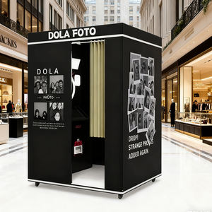 Personalize <span class=keywords><strong>Photo</strong></span> <span class=keywords><strong>Booth</strong></span> Impressora Vending Machine Software Moeda Digital Shell Fornecedor Passaporte Auto Aluguer Photobooth para Venda - Product Image 1