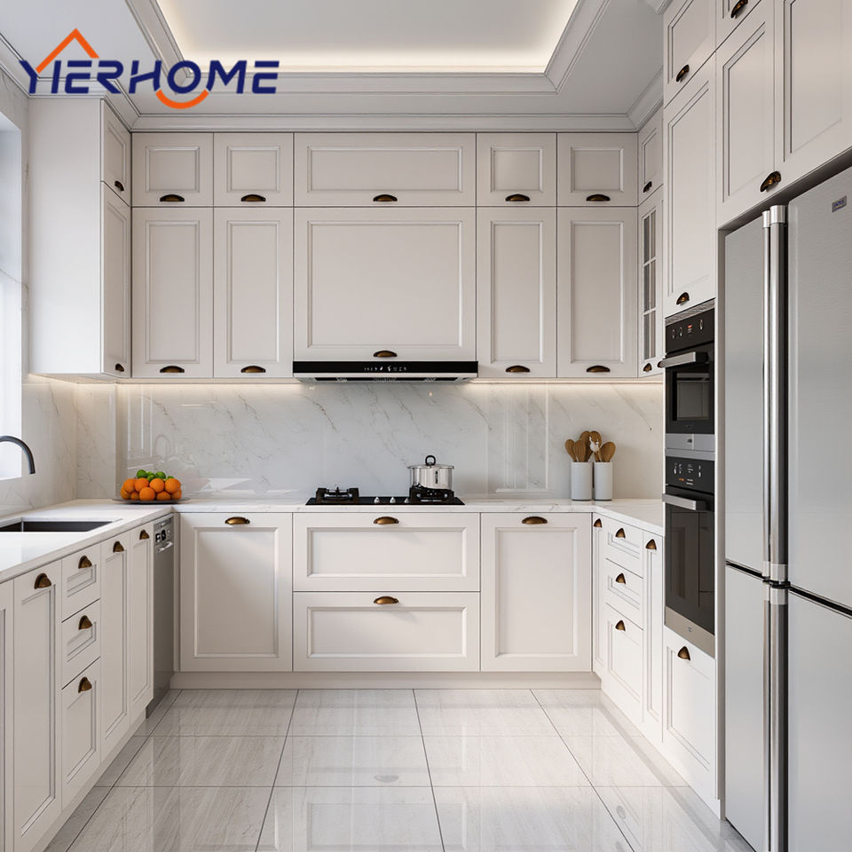 Thumbnail for Luxury Apartment White Lacquer Finishes Cabinetry