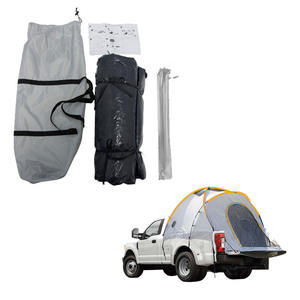 Tente de lit de camion portable pour 2 personnes avec pluie et sac de transport comprenant une <span class=keywords><strong>housse</strong></span> de tente supplémentaire - Product Image 1