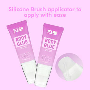 Nouveautés Colle corporelle cosmétique pour fixer les vêtements, colle adhésive pour la peau et le corps, résistante à la transpiration, imperméable, ruban liquide pour vêtements - Product Image 2