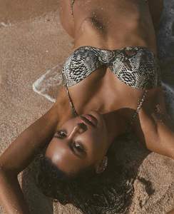 Sexy Snake Skin <strong>Bikini</strong> 2021 Animal Print <strong>Swimsuit</strong> Brazilian Push up <strong>Thong</strong> 2 Piece Set Swimwear Women Summer Beach Biquini - Product Image 2