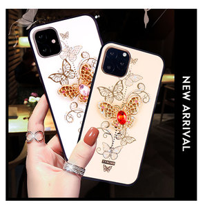 <span class=keywords><strong>Funda</strong></span> protectora con diamantes de cristal para teléfono móvil, accesorios con soporte de anillo para <span class=keywords><strong>Samsung</strong></span> <span class=keywords><strong>J7</strong></span> A50 A30 - Product Image 5