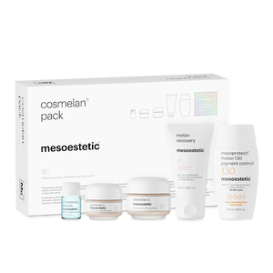 Cosmelan Original de España, Set Profesional <span class=keywords><strong>para</strong></span> el Cuidado de <span class=keywords><strong>la</strong></span> Piel en Casa con Mascarilla Facial, Crema y Solución Despigmentante - Product Image 1