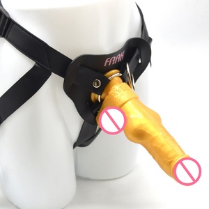 Strapon Animal Dog <b>Dildo</b> Realistic Lesbian Couples Sex Products Strap on Penis for Women Strapon <b>Dildo</b> Panties for Lesbian Gay - Product Image 4