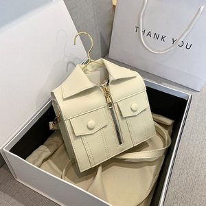 แจ็คเก็ตดีไซเนอร์กระเป๋าถือ Crossbody กระเป๋าโท้ทสะพายไหล่ของผู้หญิงกระเป๋าถือสี่เหลี่ยมสามมิติแจ็คเก็ตกระเป๋าผู้หญิง - Product Image 6