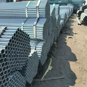 Pipa baja pabrik harga rendah persediaan besar Gi A53 pipa baja galvanis gulung panas pipa baja pra-galvanis - Product Image 4