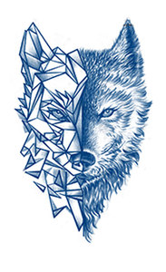 Autocollant de tatouage temporaire imperméable non toxique à transfert d'eau, motifs papillon, <span class=keywords><strong>dragon</strong></span>, tigre, fleur, pour le corps, d'une durée de 2 semaines - Product Image 6