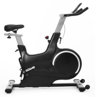 Vélo de spinning magnétique professionnel en acier pour l'exercice en intérieur et appareil elliptique de cardio-training pour la maison