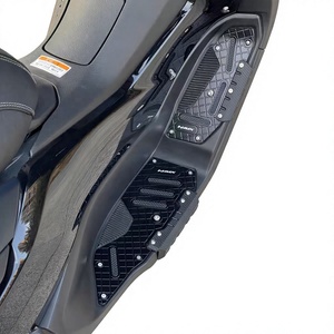 Aluminum Alloy Foot Pegs for 2020-2024 Yamaha NMAX155, NMAX Footboards, Non-Slip Foot <b>Mats</b> - Product Image 6