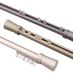 IKSUN Nouveaux rails de rideaux coulissants silencieux pour hôtel, maison, bureau, installation facile, rails de rideaux en aluminium à montage au plafond - Product Image 1