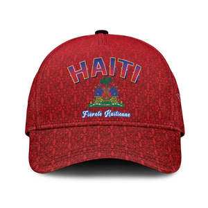 Cappellino da Baseball <span class=keywords><strong>di</strong></span> Alta Qualità con Bandiera Haitiana e Mappa Stampata in 3D, Versioni per Uomo e Donna in Stile Casual - Product Image 6