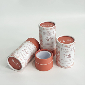 Tubes en papier biodégradables à torsion rotative, emballages en carton personnalisés pour parfums solides, baumes à lèvres, déodorants en stick - Product Image 4