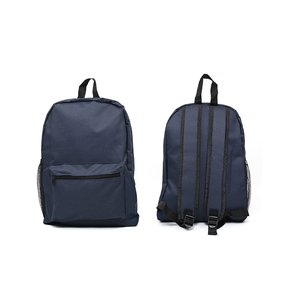 Mochila negra pequeña de viaje de ocio ligera personalizada para hombres y mujeres mochila duradera clásica ligera - Product Image 1