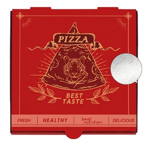Personalized Printing Custom Size Color Aluminum Coated Carton Food Grade <b>Pizza</b> <b>Box</b> - Product Image 5