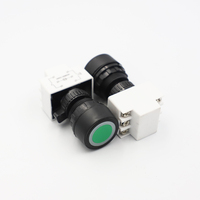 Interrupteur à bouton-poussoir lumineux antidéflagrant Atex de 30 mm, anti-corrosion
