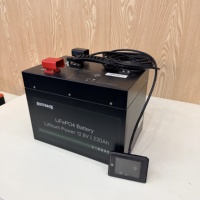 Batterie Solaire au Lithium EU Stock 48V 24V 12V 100Ah 200Ah 300Ah 400Ah 600Ah, Batterie Lithium Fer LifePo4 à Décharge Profonde