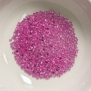 Nhiệt độ cao rực rỡ cắt tổng hợp màu đỏ <span class=keywords><strong>Ruby</strong></span> Corundum đá quý HQ đá quý 0.8-3mm tổng hợp màu hồng Corundum 2 #3 #5 #8 # <span class=keywords><strong>Ruby</strong></span> - Product Image 6