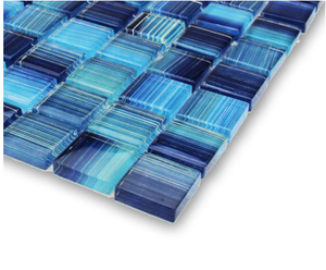 Carreau de mosaïque en verre de cristal de <span class=keywords><strong>peinture</strong></span> à la main avancée pour le prix de tuile de piscine - Product Image 3