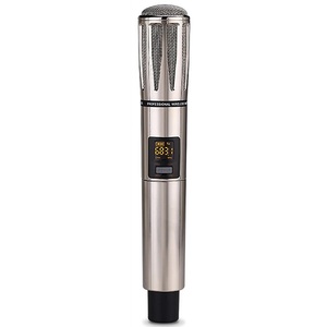 WF2024 1 UHF Rechargeable <b>Wireless</b> <b>Microphone</b> Professional Handheld With Receiver For Live Performance And Recording - Product Image 3