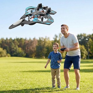 <span class=keywords><strong>Avion</strong></span> de chasse RC 2,4 GHz EPT, jouet volant télécommandé en mousse EPP avec lumières LED, modèle d'<span class=keywords><strong>avion</strong></span> RC d'extérieur, cadeau pour enfants - Product Image 2