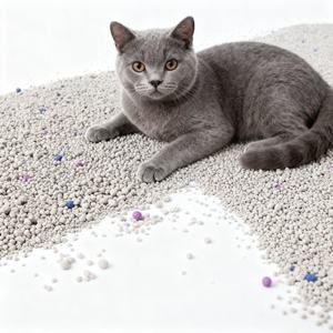 1-3.5mm <span class=keywords><strong>OEM</strong></span> ODM sampel gratis kotoran kucing bentonit - Product Image 1