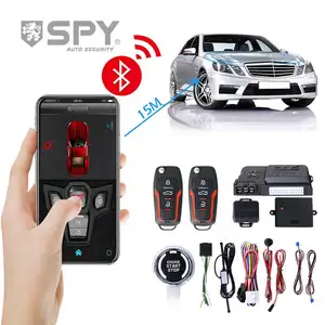 SPY Universal billig Anti-Diebstahl 1-Wege-Autoalarm Fernbedienung Großhandel-Auto-Alarmsystem mit Wegfahr sperre