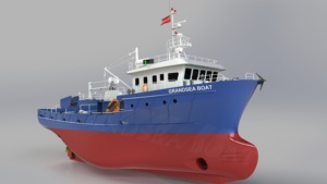 Grandsea-monedero comercial de acero de 27m, Seiner, buque de pesca, en venta - Product Image 4