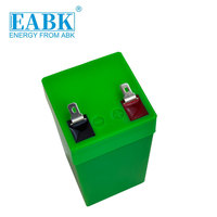 Baterai LiFePO4 EABK 12.8V 2Ah 3000+ Siklus Baterai Lithium Iron Phosphate Deep Cycle untuk Sistem Surya CCTV UPS Pengganti SLA