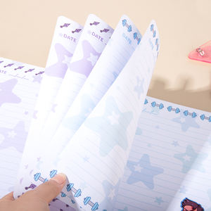 Offre Spéciale personnalisé Logo <span class=keywords><strong>Anime</strong></span> A5 Journal Carnet PP Couverture Dessin Animé <span class=keywords><strong>Agenda</strong></span> Imprimé Carnet de Dessin Animé - Product Image 4