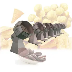 Popcorn anacardi girasole snack aroma miscelatore macchina arachidi chips condimento macchina di rivestimento HJ-CM028