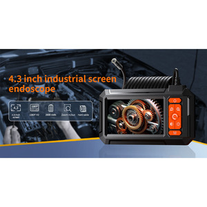 Endoscope industriel, mini caméra, écran 4,3 pouces, MicroSD, outil d'inspection vidéo 1080P pour les canalisations d'égouts, photo en temps réel - Product Image 2