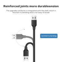 Câble d'extension USB UGREEN 2026, rallonge USB 2.0, câble de données PVC PC, mâle vers femelle