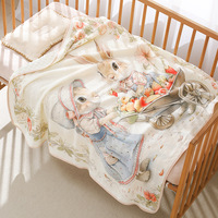 Prix compétitif fabricant bambou mousseline wrap swaddle couverture pour bébé