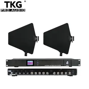 TKG-873 500-950MHz distributore di antenne a 4 canali per Splitter per microfono wireless per sistema di distribuzione di antenne con microfono Wireless
