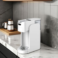Cafetière automatique portable 1450W compatible avec le réservoir Nespresso & Dolce Gusto 900ml pour l'hôtel et la voiture