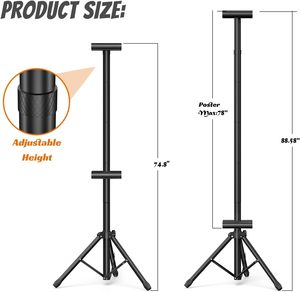 Support de Présentation Publicitaire sur Pied Trépied Réglable Personnalisé pour Bannières et Affiches – Vente <span class=keywords><strong>en</strong></span> <span class=keywords><strong>Gros</strong></span> - Product Image 3