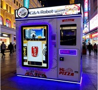 Machine à pizza automatique commerciale entièrement automatique pour la fabrication de pizzas chaudes