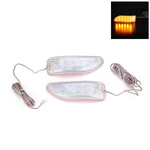 Clignotant led pour motos, feu de miroir latéral pour automobile