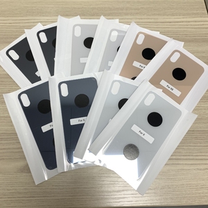 Grandi fori occhiali posteriori per <span class=keywords><strong>iphone</strong></span> X XS <span class=keywords><strong>XR</strong></span> XS Max coperchio posteriore della batteria grande foro della fotocamera con o senza logo versione ue - Product Image 3