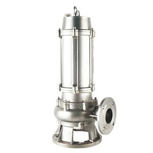 Pompe à eaux usées submersible haute pression longue durée de vie avec broyeur pour eaux usées à température élevée - Product Image 3