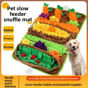 2025 Langzaam Eten Kat Huisdier Snuffle Mat 2 In 1 Neus Werk Neuswerk Hondenspeelgoed Voor Huisdier - Product Image 5
