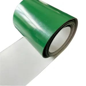 Rango de temperatura de la correa verde de PVC de 2,0mm-10,+ 100 máquina para fabricar cintas transportadoras