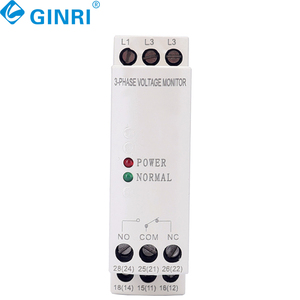 Ginri Jvrd6 <span class=keywords><strong>3</strong></span> Fase Uitval Spanning Monitor Fase Omkering Beschermende Relais Relais - Product Image 6