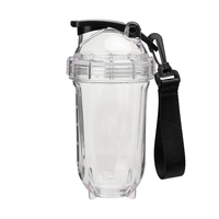 Nouvelle conception de bouteille de shaker à protéines personnalisée pour la salle de sport, gobelet de shaker avec logo pour les boissons sportives