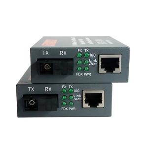 Convertidor de Medios Ópticos SC 10/100M A/B de Venta Caliente, 25KM, 1 RJ45 + 1 Transceptor de Fibra Óptica Monomodo, Convertidor de Medios Ópticos de Fibra Única - Product Image 2